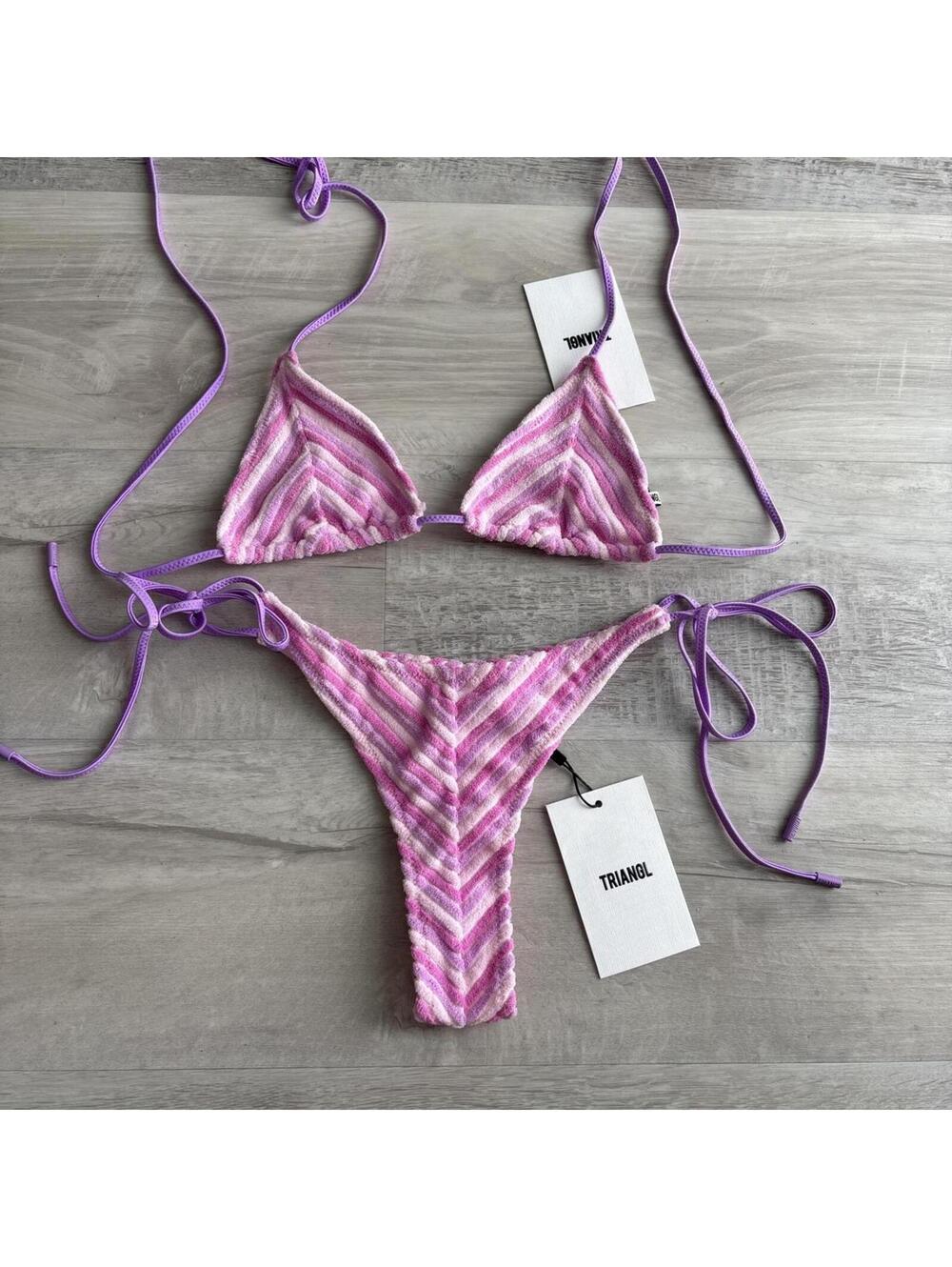 Vinca lotus Bikini Set (cheekiest) (bag included)